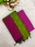 olive green with rose 3 piece set