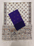 Ivory & Deep Purple Madhubani – 3-Piece Set