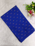 pepsi blue rawsilk top