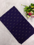 dark purple raw silk top