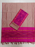 rose gold with light copper beige colour sico silk 3 piece set