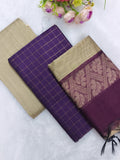 wine raw silk 3 piece set
