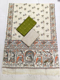 apple green madhubani 3 piece set