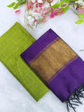 mehandi hreen top with wine tissue border