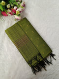 apple green raw silk 3 piece set