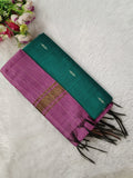 c.green with pink raw silk 3 piece set
